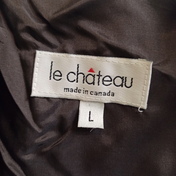 Tiger print velvet belted coat - L - Picture 4 of 4